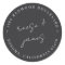 Modern Minimal Script Wedding Return Address