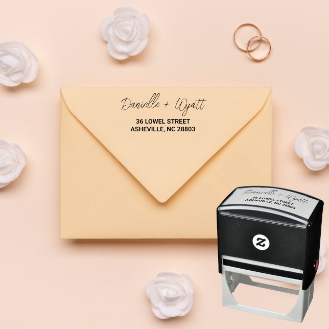 Modern minimal self-inking stamp (Creator Uploaded)