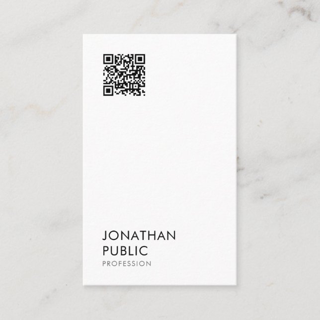 Modern Minimal Simple Elegant Professional Oceania Business Card (Front)
