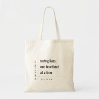 Modern Minimal Simple Nurse Healthcare Gift