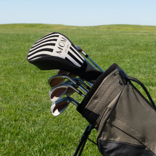 Modern Minimal Stripes Mum Established Golf Head Cover