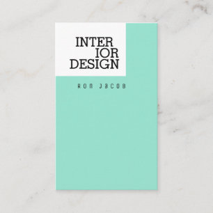 Modern minimalism art business card