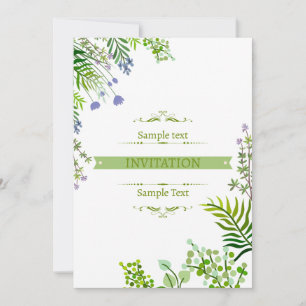 Modern Minimalism: Simplicity with Style Invitation