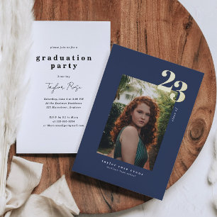 Modern Minimalist 2023 Photo Graduation
