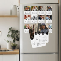 Modern Minimalist April 2026 Photo Calendar