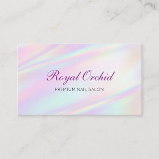 Modern Minimalist Beauty Services Business Card