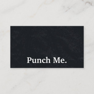 Modern Minimalist Black Chalkboard Loyalty Card