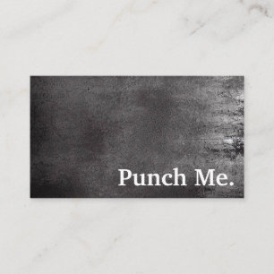 Modern Minimalist Black Chalkboard Loyalty Card