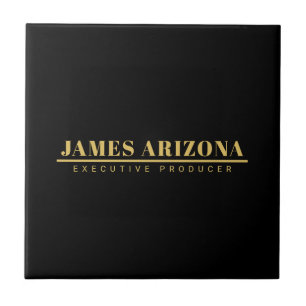 Modern Minimalist Black Gold Professional Trendy Ceramic Tile