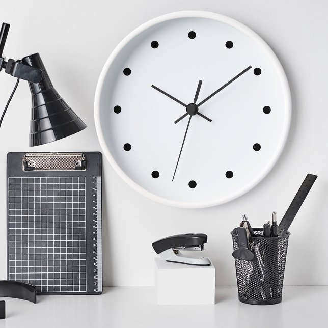 Modern Minimalist Black Office Wall Clocks (Creator Uploaded)