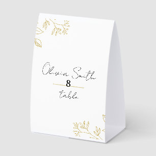 Modern Minimalist Botanical Line Art Wedding Table