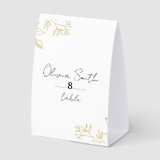 Modern Minimalist Botanical Line Art Wedding Table