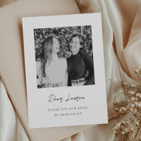 Modern Minimalist Bridesmaid Photo