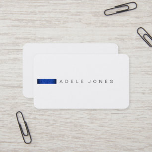 Modern Minimalist Business Card
