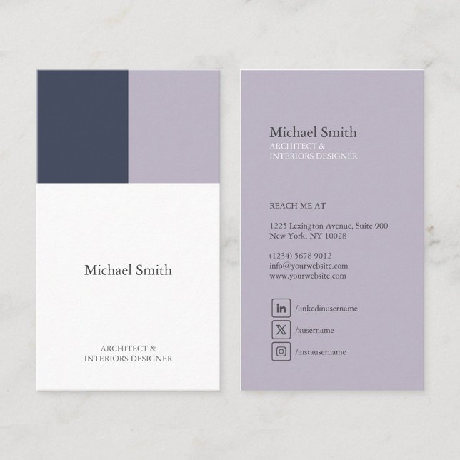 modern minimalist business card (Creator Uploaded)