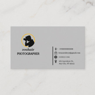 Modern Minimalist Business Card design