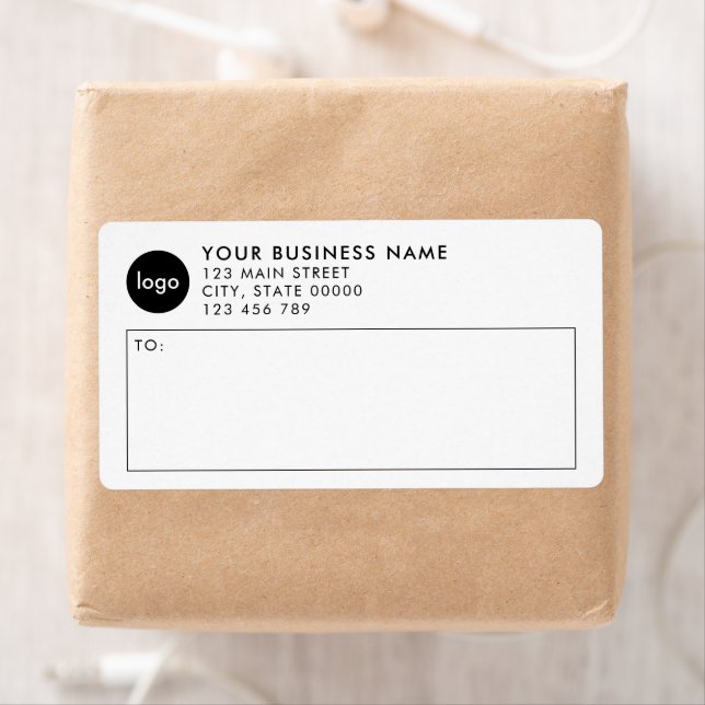 Modern Minimalist Business Logo Mailing Shipping (Insitu)