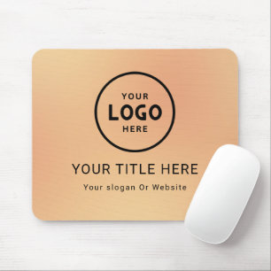 Modern Minimalist Business Logo Mouse Pad