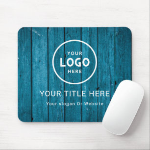 Modern Minimalist Business Logo Mouse Pad