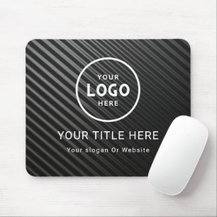 Modern Minimalist Business Logo Mouse Pad