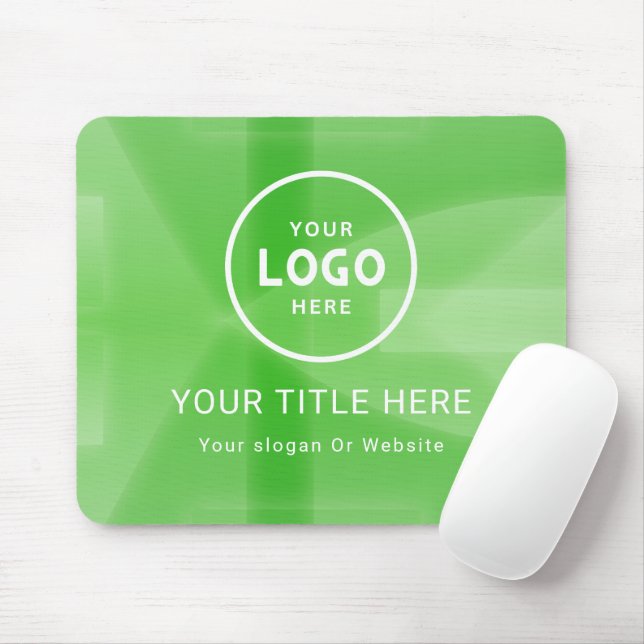Modern Minimalist Business Logo Mouse Pad (With Mouse)