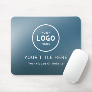 Modern Minimalist Business Logo Mouse Pad