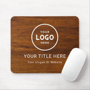 Modern Minimalist Business Logo Mouse Pad