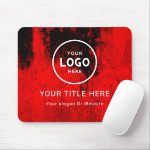 Modern Minimalist Business Logo Mouse Pad