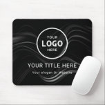 Modern Minimalist Business Logo Mouse Pad<br><div class="desc">Showcase your brand with style using our Business Logo Mousepad – a sleek, minimalist canvas perfect for displaying your logo, photo, and personalised text. Ideal for adding a professional touch to any workspace, this customisable mousepad enhances both form and function. Need help crafting the perfect design? Just click the message...</div>