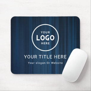 Modern Minimalist Business Logo Mouse Pad