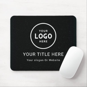 Modern Minimalist Business Logo Mouse Pad