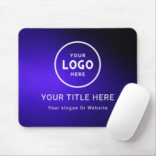 Modern Minimalist Business Logo Mouse Pad