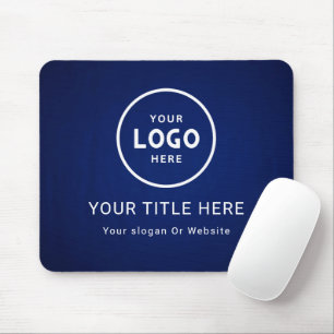 Modern Minimalist Business Logo Mouse Pad