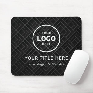 Modern Minimalist Business Logo Mouse Pad