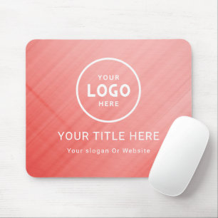 Modern Minimalist Business Logo Mouse Pad