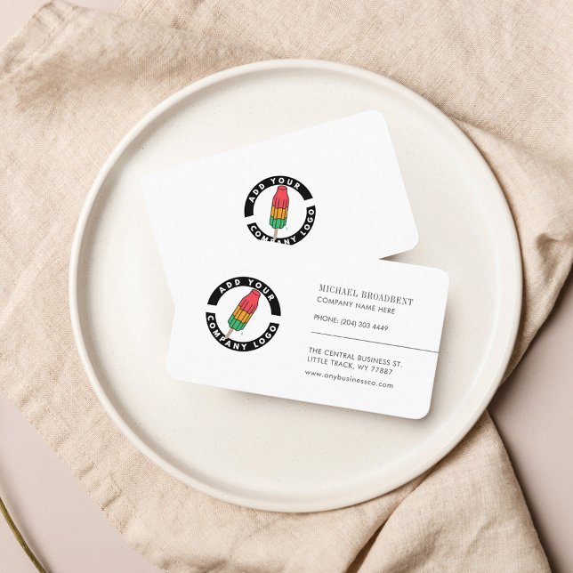 Modern Minimalist Business Logo Professional Business Card (Creator Uploaded)