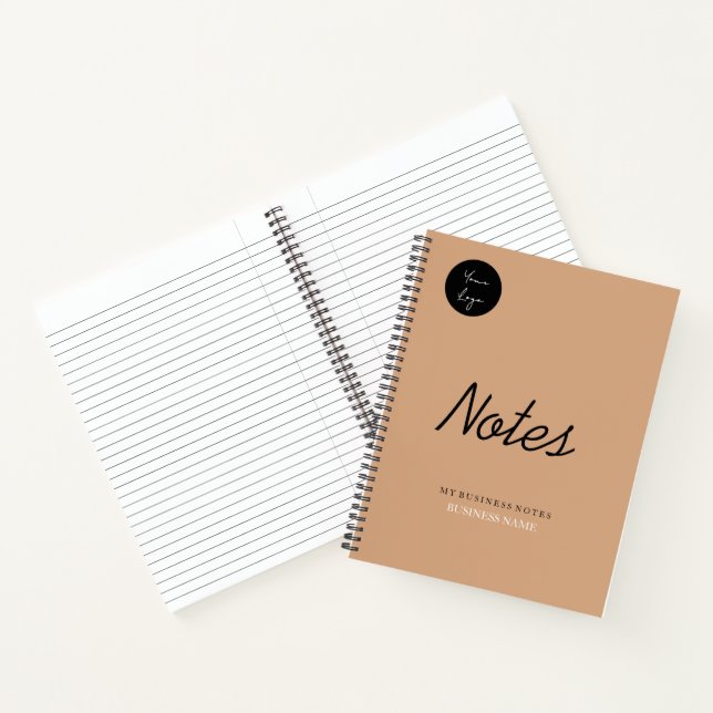 Modern Minimalist Business Notebook (Inside)