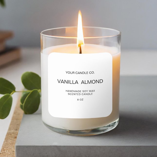 Modern Minimalist Candle Label (Creator Uploaded)