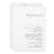 Modern Minimalist Casual All In One Wedding