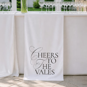 Modern Minimalist Cheers To The Wedding Banner