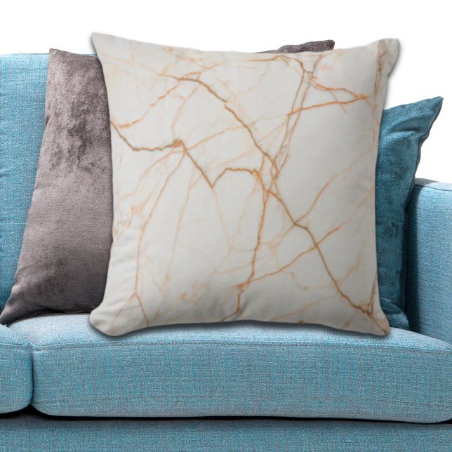 modern minimalist chic scandinavian white marble cushion (modern minimalist chic scandinavian white marble throw pillow)