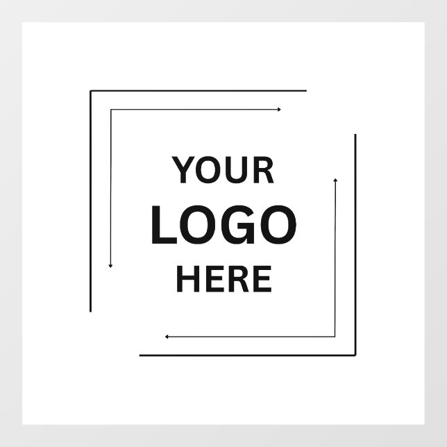 Modern Minimalist Corporate Custom Logo Floor  (Sheet)