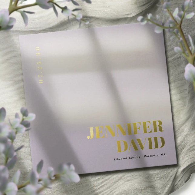 Modern Minimalist Couple Names Simple Wedding Guest Book (Modern minimalist couple names wedding guest books)