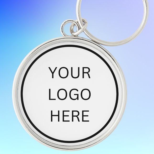 Modern Minimalist Custom Logo Key Ring (Creator Uploaded)