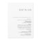Modern Minimalist Details Enclosure Card