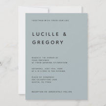 Modern Minimalist Editorial All Caps Slate