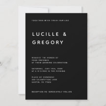Modern Minimalist Editorial All Caps White Black