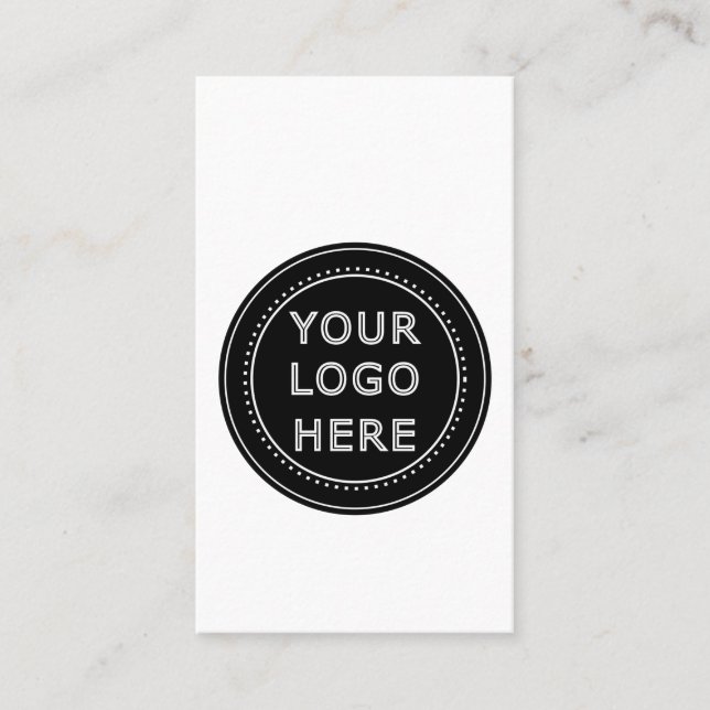 Modern, Minimalist, Elegant and Customisable  Business Card (Front)