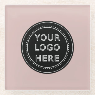 Modern, Minimalist, Elegant and Customisable  Glass Coaster