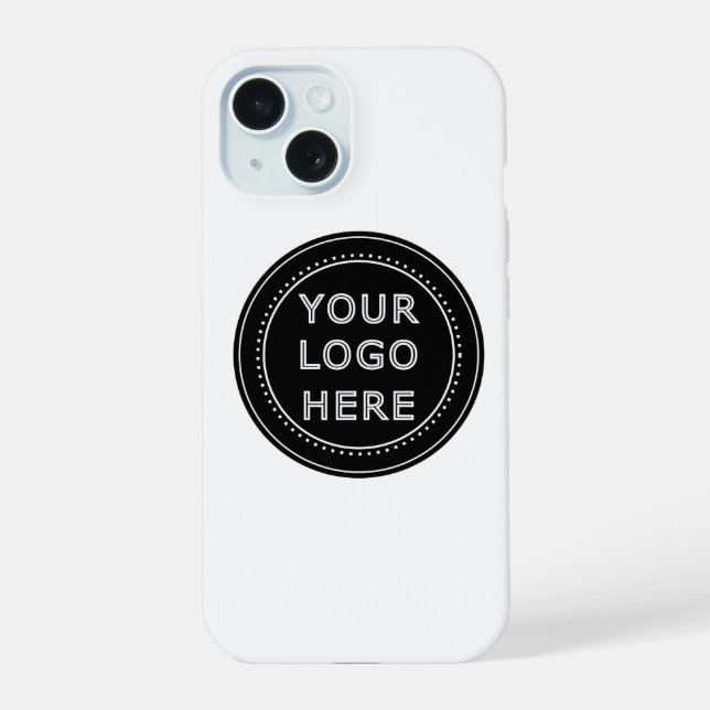 Modern, Minimalist, Elegant and Customisable  iPhone 15 Case (Back)